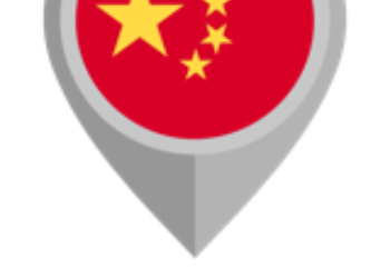China witte balk