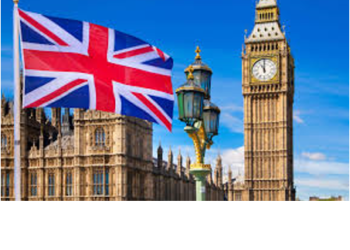 Londen witte balk